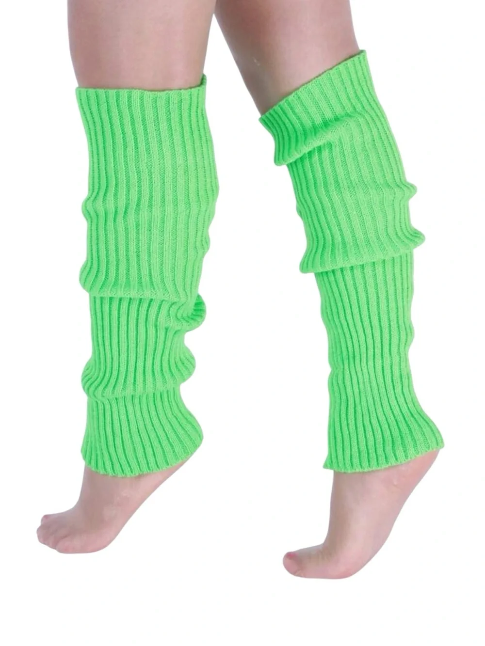 🆕Green Knitted Leg Warmers